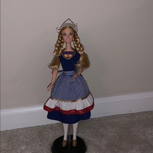 Around the world Barbie doll